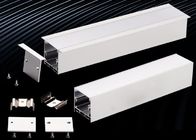 Silver Al6061 T6 Extruded Aluminum Enclosures For LED Lighting