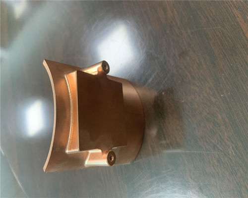 Disipador de calor de impregnación de la placa del cobre VC uniforme del bloque del cobre de placa de la temperatura que suelda piezas frías de la fundición a presión de la placa