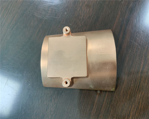 Disipador de calor de impregnación de la placa del cobre VC uniforme del bloque del cobre de placa de la temperatura que suelda piezas frías de la fundición a presión de la placa