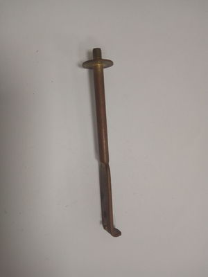 Steel Hanger Q235 Machined Hook CNC Turned Parts 3.8kgs Weight