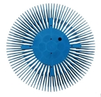 Customized Hot Sell Blue Anodizing Industrial Aluminium Heatsink Sunflower Profile Heatsink