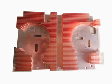 Copper Heat Sinks for Machinery / Computer Cooling Radiator Soldered Fins