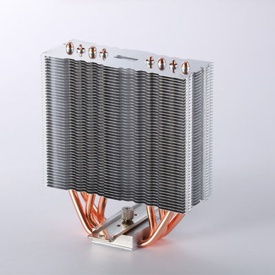 Aluminum Folded Fin Heatsink with 4 Pipes