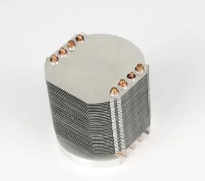 Disipadores de calor de cobre sinterizados del tubo de calor para la disipación de calor de la luz del LED