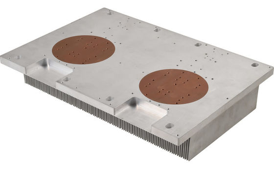 Metal Bonded Fin T5 Aluminum Heat Sinks 50-6000mm/Pcs Profile